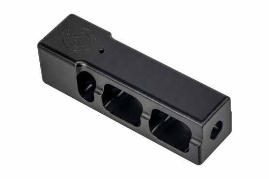Apex Tactical Square Shooter AR15 Compensator features a large three chamber design